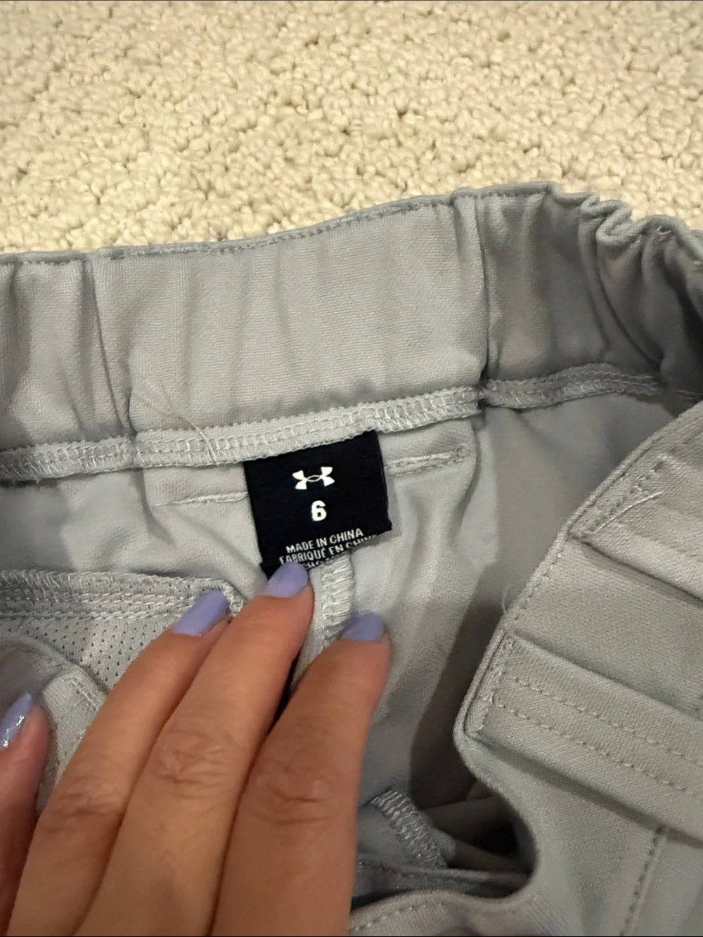 Bundles of 2: Under Armour Kids Gray Athletic baseball pants
